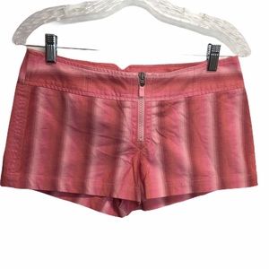 🐞Express Pink Ombré Zipper Front Shorts EUC 7/8